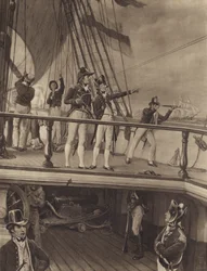 La Persecución de Nelson tras la Flota Francesa, 1805